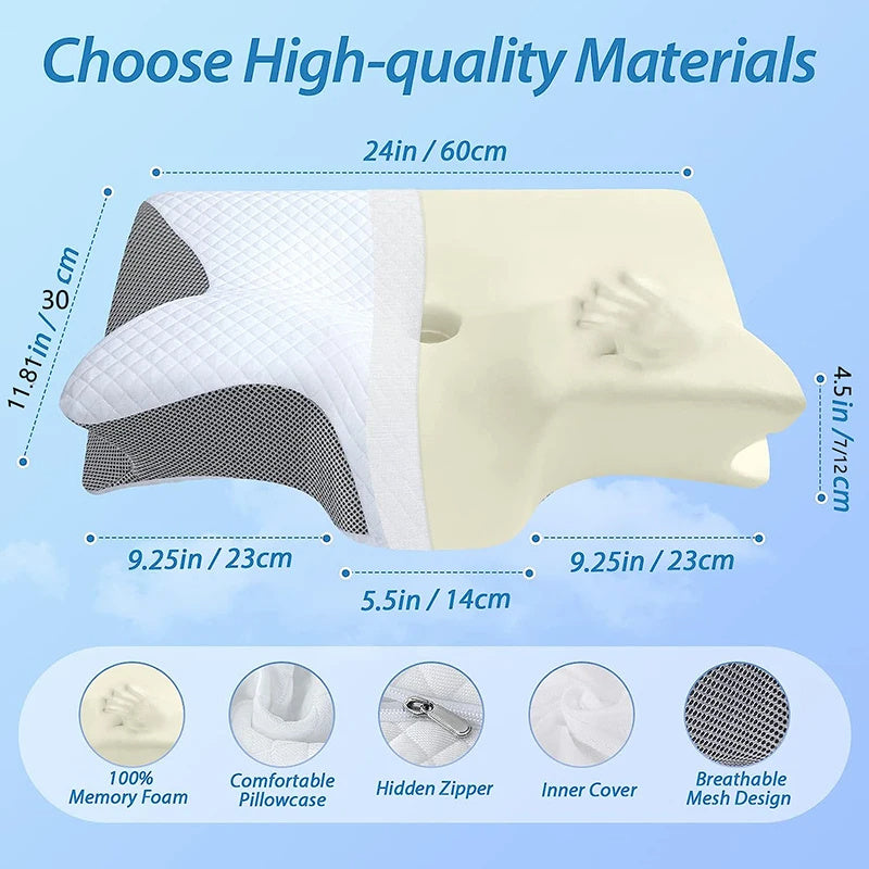 PosturePro™ Pillow - Memory Foam Cervical Pillow