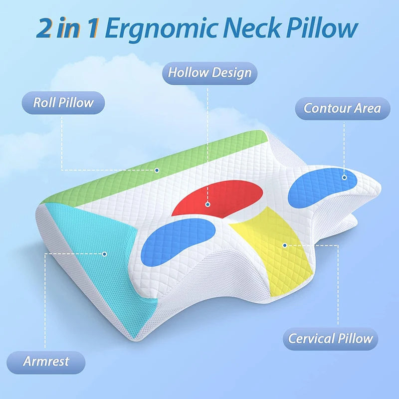 PosturePro™ Pillow - Memory Foam Cervical Pillow